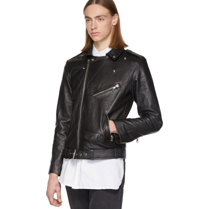 Stolen Girlfriends Club Black Leather Joey Biker Jacket Stolen ...