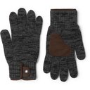 Oliver Spencer - Suede-Trimmed Wool-Blend Gloves - Gray
