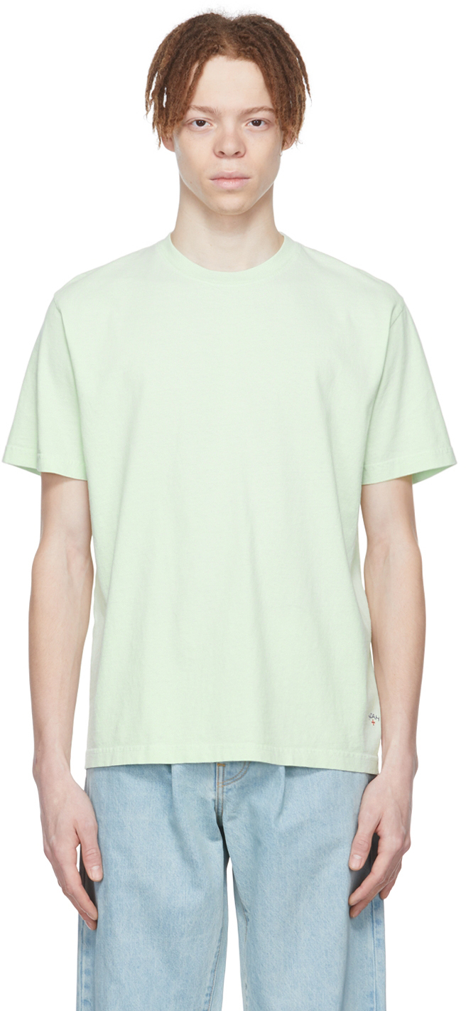 Noah Green Cotton T-Shirt Noah NYC