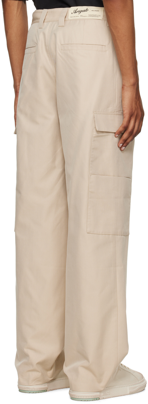 Axel Arigato Beige Park Cargo Pants Axel Arigato