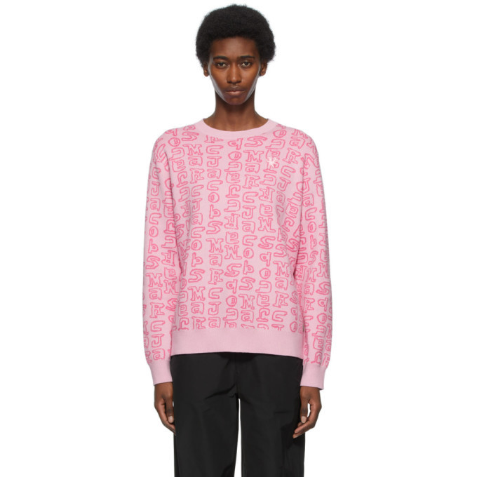 Marc Jacobs Pink Heaven by Marc Jacobs Scribblez Sweater Marc Jacobs