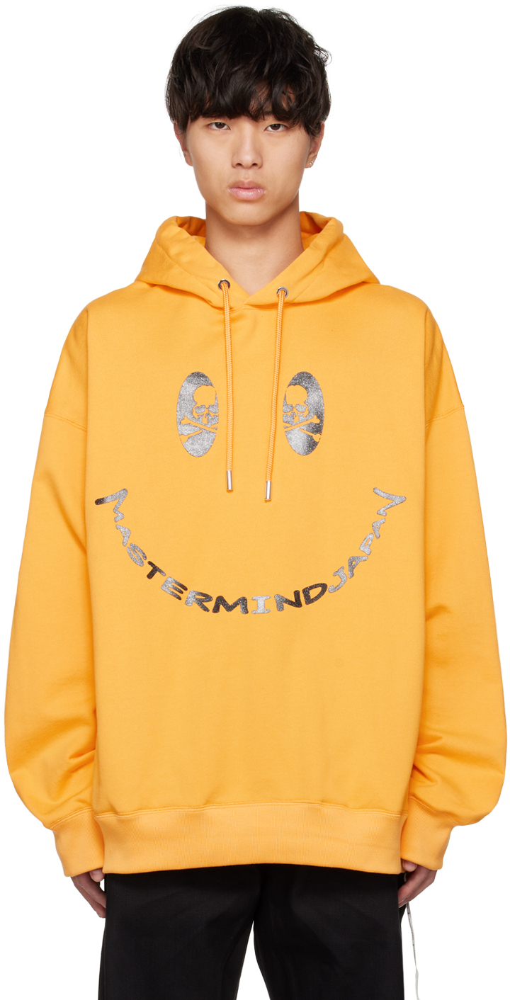 mastermind JAPAN Yellow Graphic Hoodie mastermind JAPAN