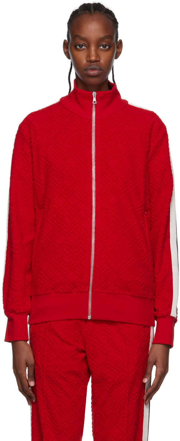 Photo: Palm Angels Red Cotton Sweater