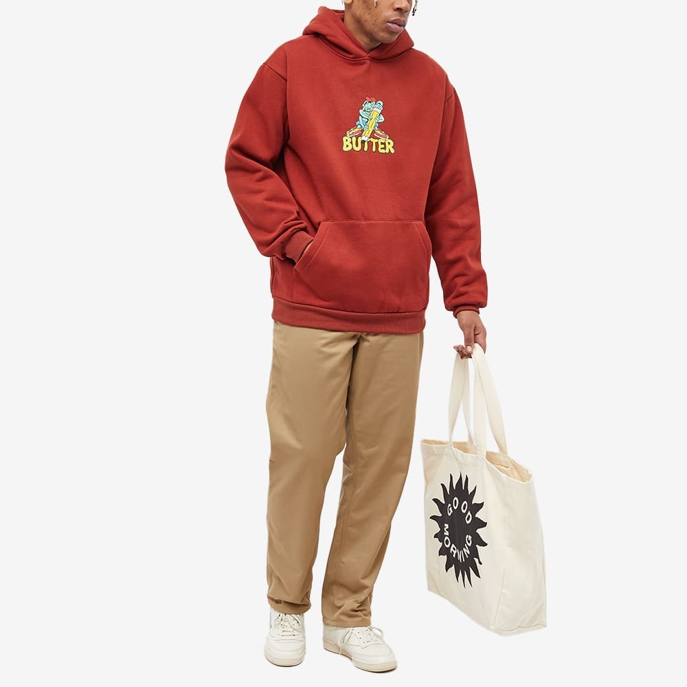 Butter Goods Men's Martian Hoody in Sangria Butter Goods