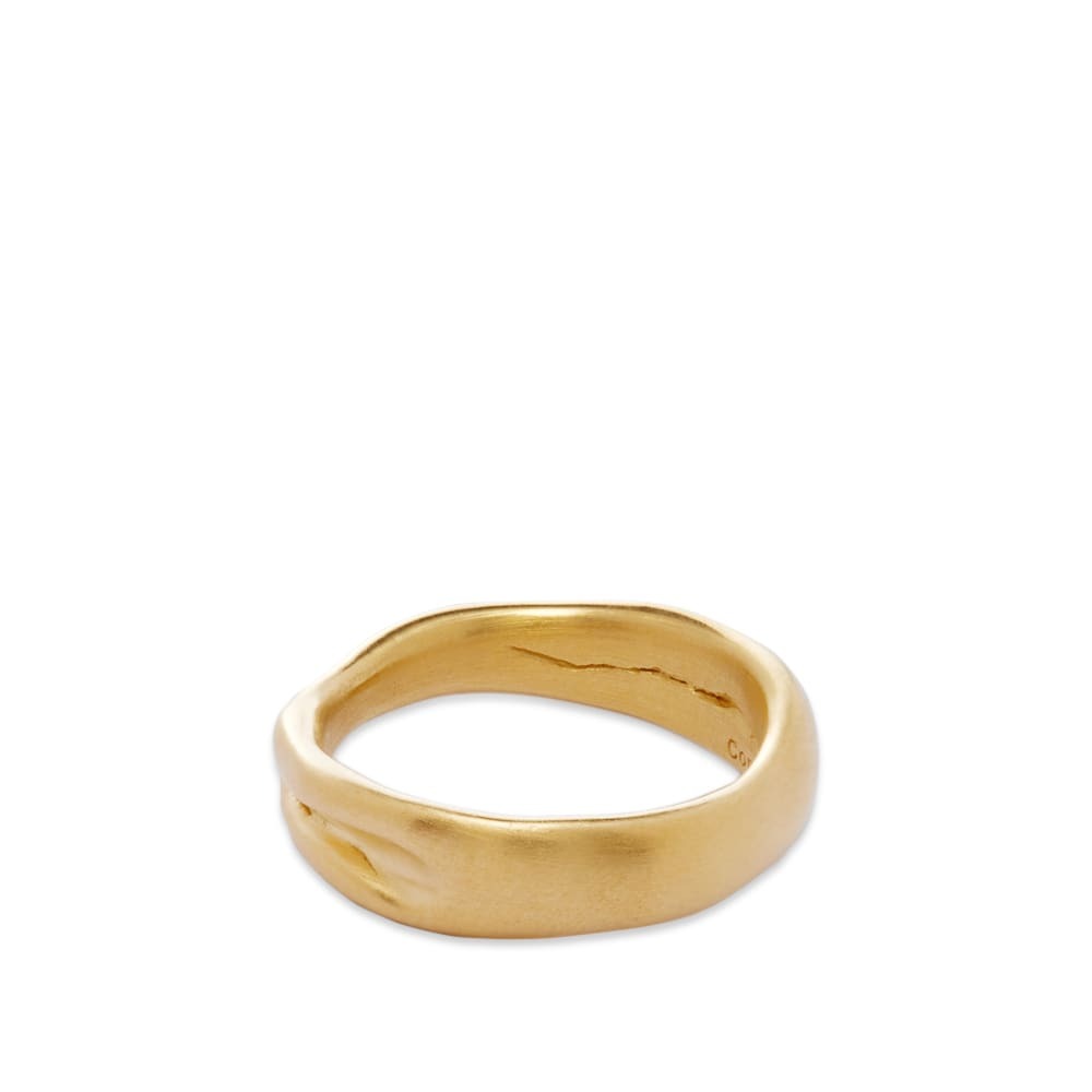 Completedworks Women's Deflated Ring in Gold Completedworks