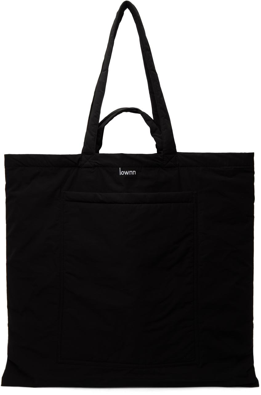 Lownn Black Padded Tote Lownn