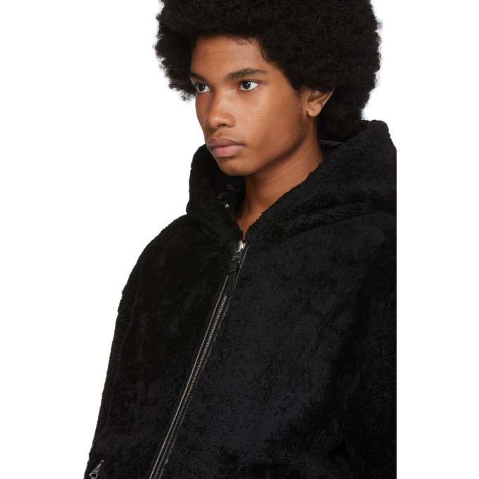 mackage shearling jacket