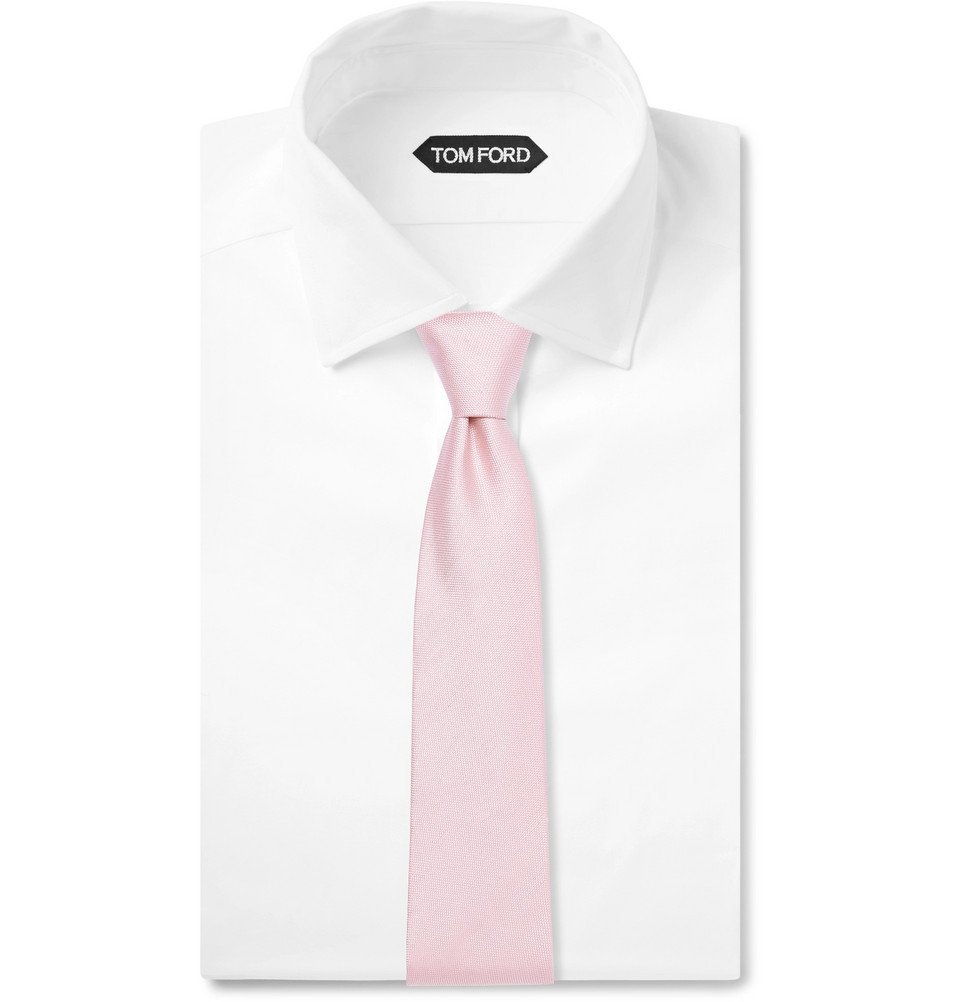 tom ford pink tie