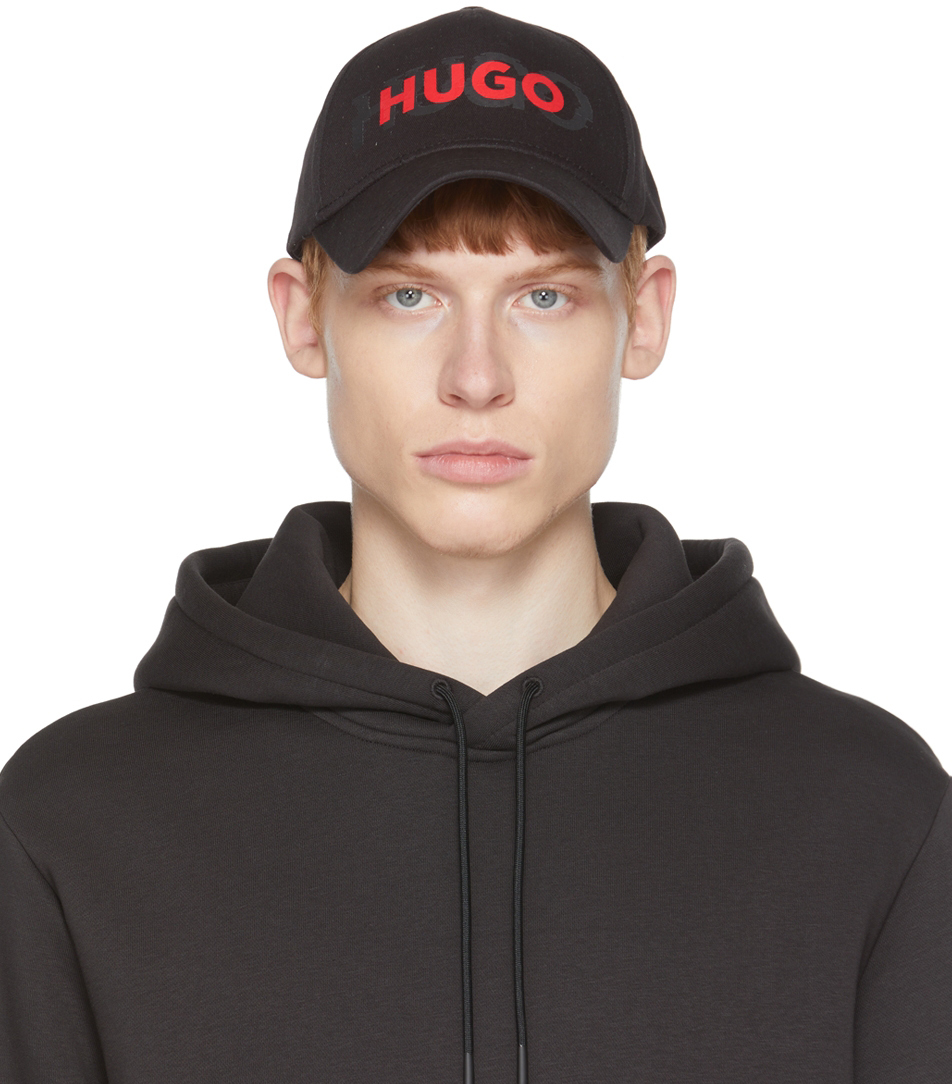 Hugo Black Logo Cap Hugo Boss