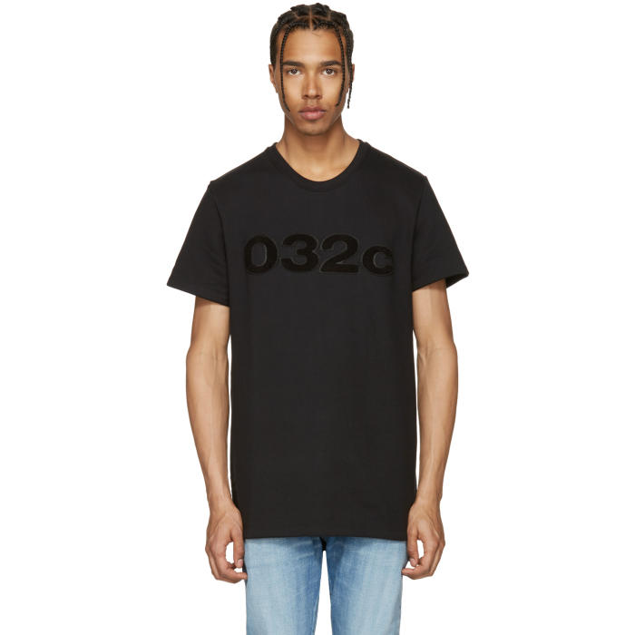 032c Black The Believer T-Shirt