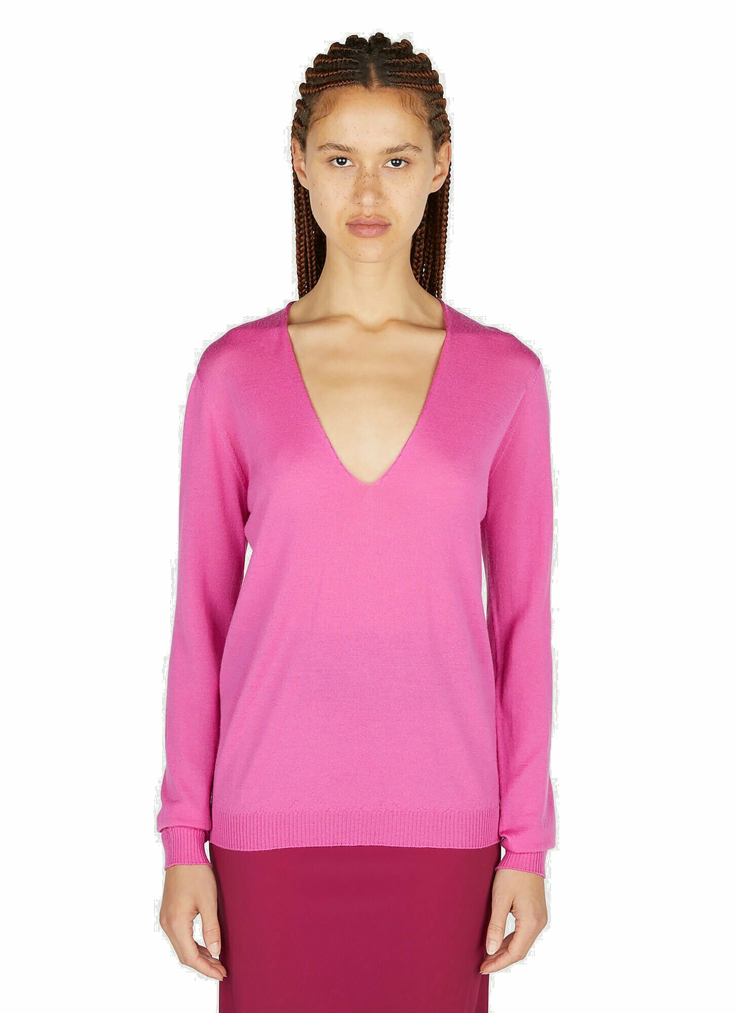 Photo: Rick Owens - Classic Sweater in Pink