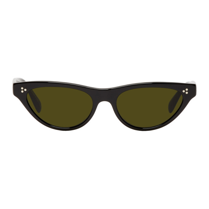 Oliver Peoples Black Zasia Cat-Eye Sunglasses Oliver Peoples