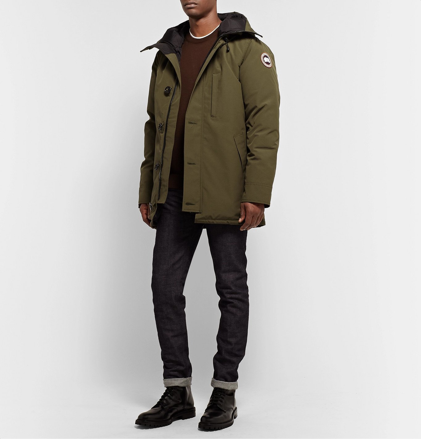 Canada Goose - Chateau Shell Hooded Down Parka - Green Canada Goose