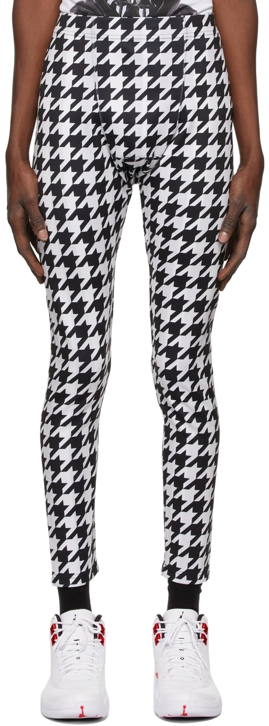 Houndstooth Double-Sided Lounge Pants 