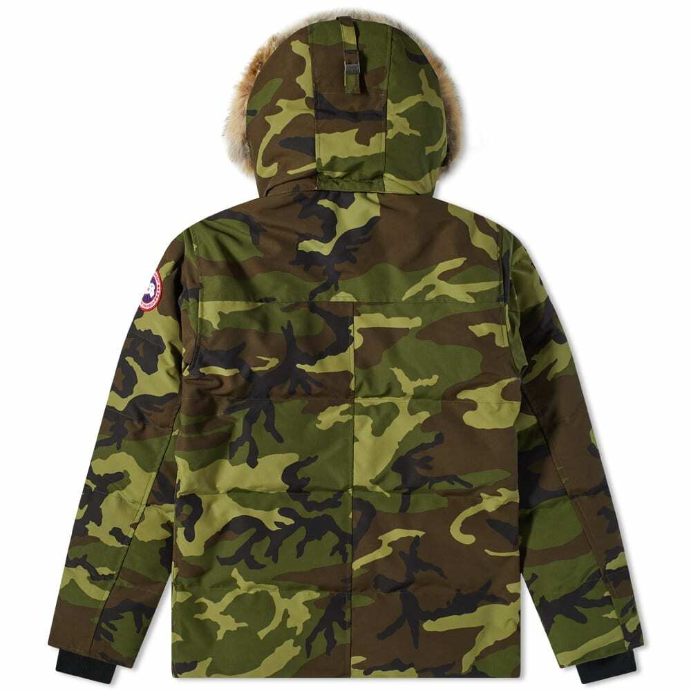 Canada Goose Men's Wyndham Parka Jacket in Classic Woodland Camo Canada