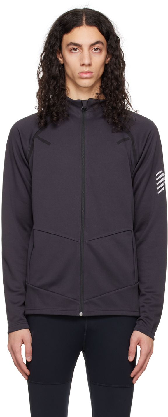 New Balance Gray Tenacity Track Jacket New Balance