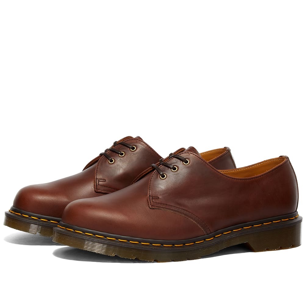 Photo: Dr. Martens Men's 1461 Shoe - Made in England in Chicago Tan Chrome Excel