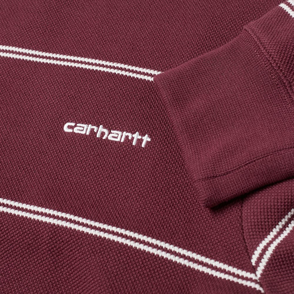 Carhartt WIP Spacer Sweat Spacer Stripe White Pullover Rundhals Treehouse 