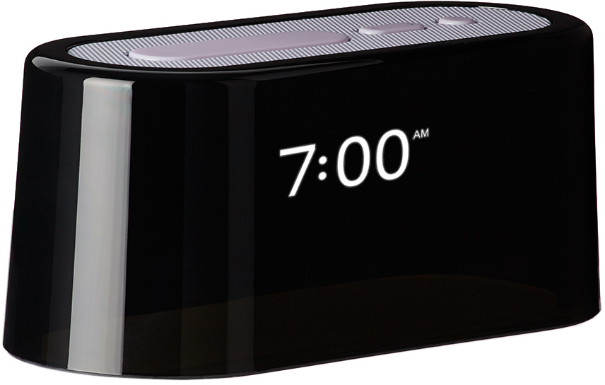 Loftie Black & Purple Loftie Smart Alarm Clock