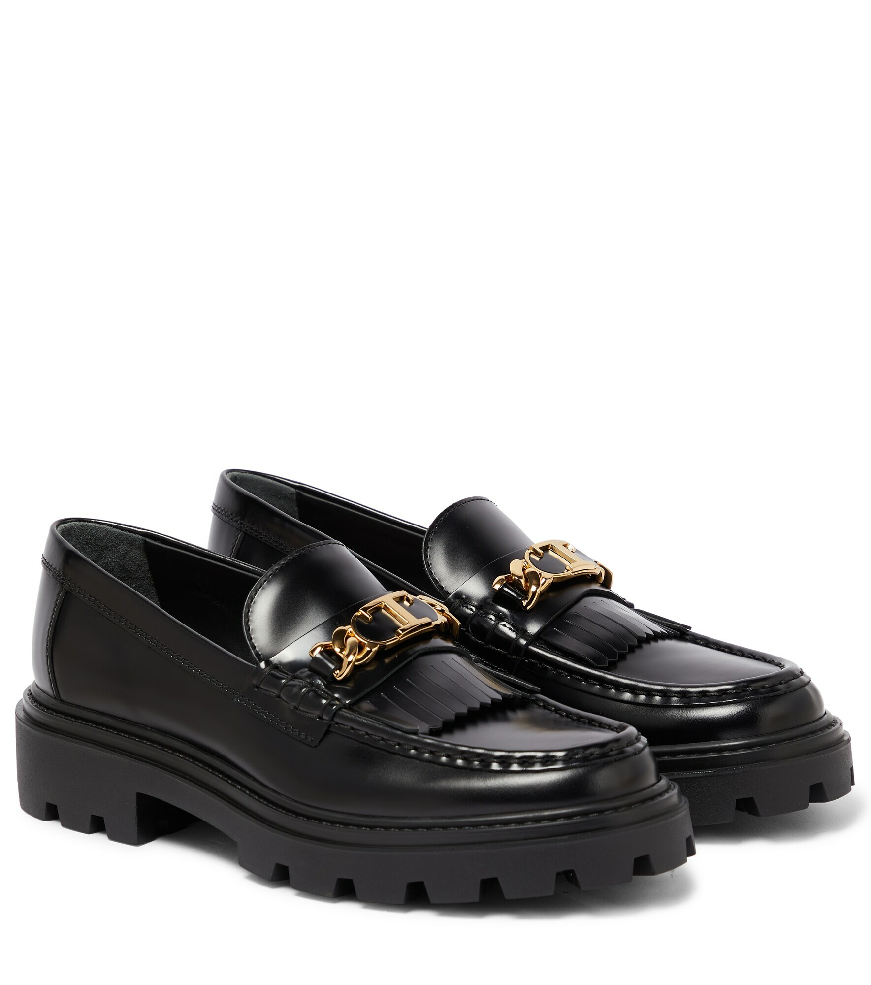 Tod's Fringed leather loafers Tod's