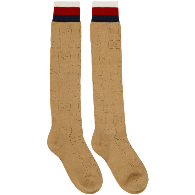 gucci beige socks