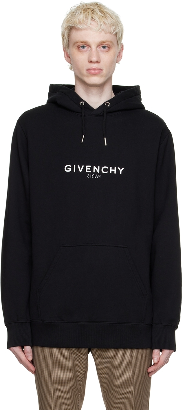 Givenchy Black Cotton Hoodie Givenchy