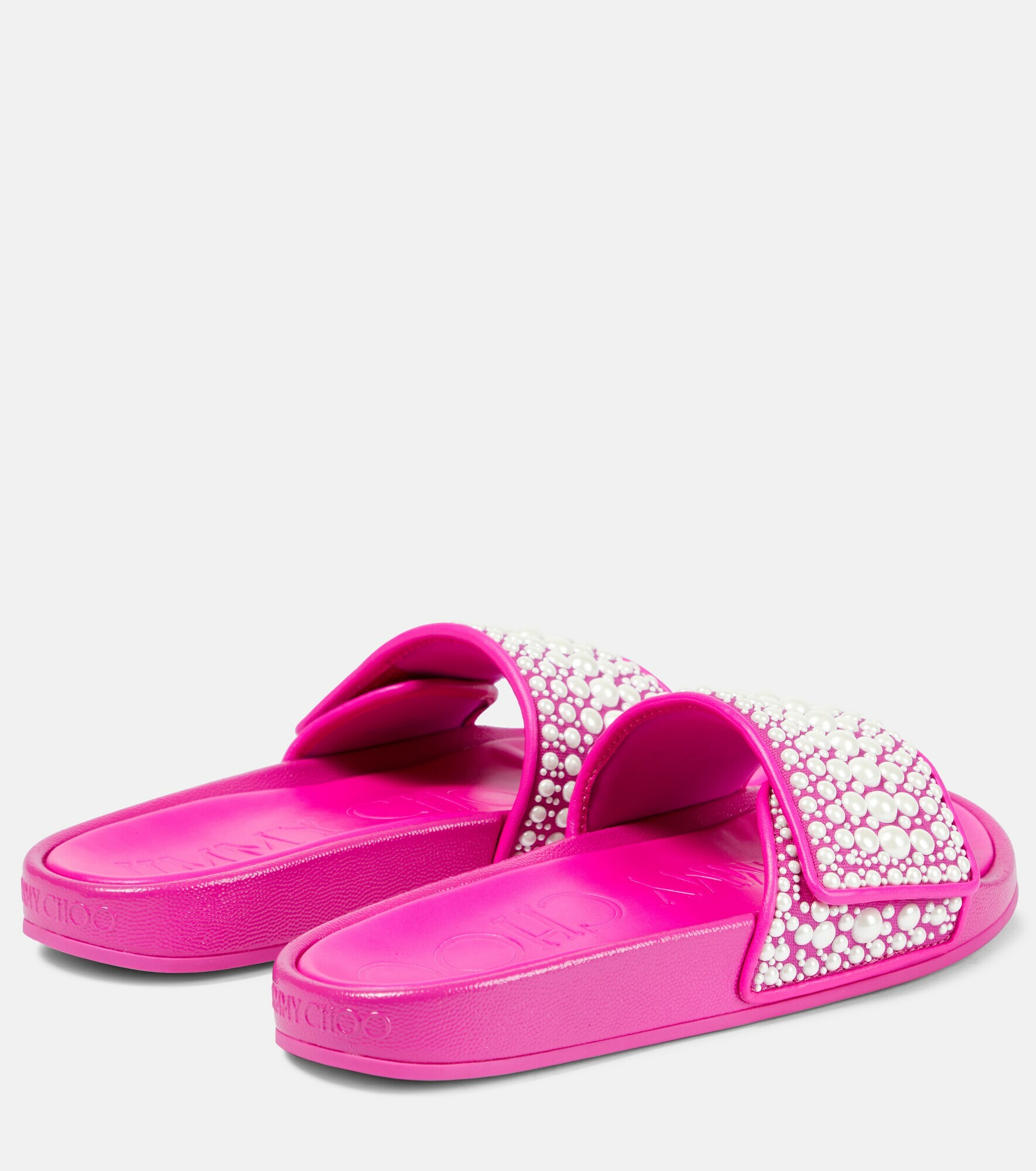 Jimmy Choo - Fitz embellished slides Jimmy Choo