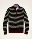 Brooks Brothers Men's Wool Half-Zip Sweater | Navy