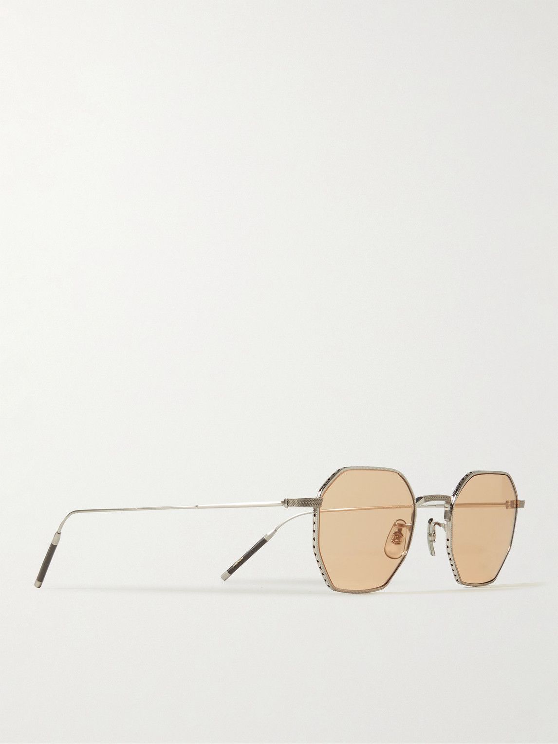 Oliver Peoples - Takumi TK-5 Octagon-Frame Titanium Sunglasses Oliver  Peoples