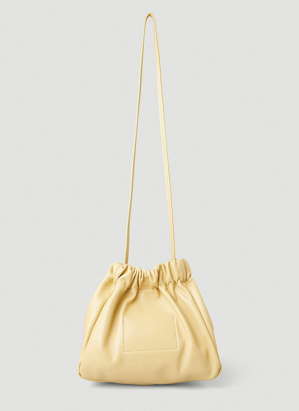 Scrunch Shoulder Bag in Yellow Jil Sander