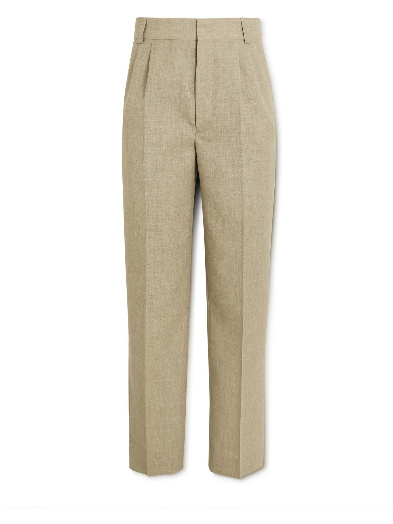 Wool twill trousers Clearance