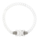 1017 ALYX 9SM Transparent Chain Buckle Necklace