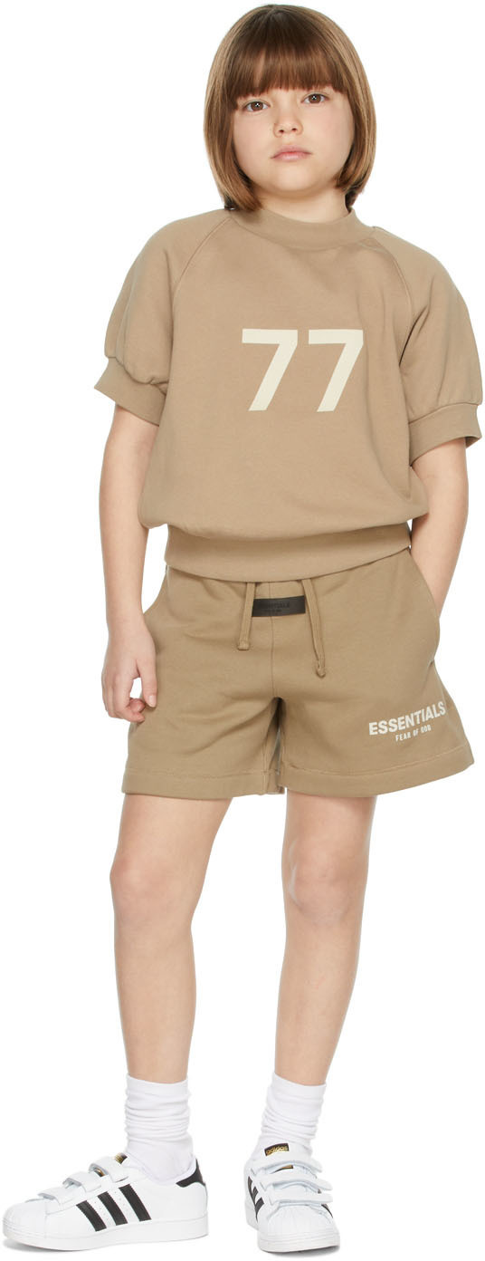 essentials tan sweatshirt