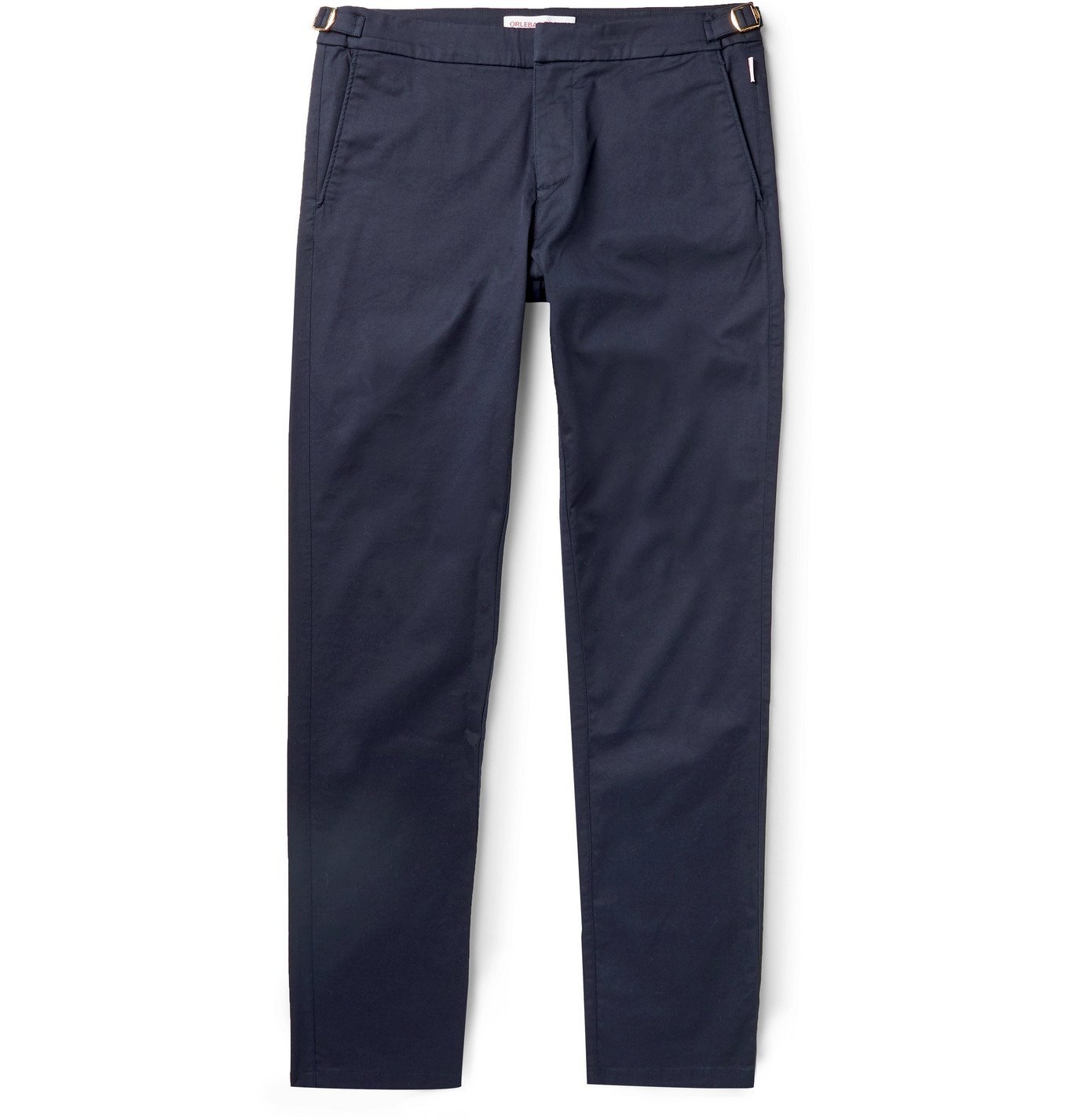 Orlebar Brown - Campbell X Stretch Supima Cotton-Twill Trousers - Blue ...