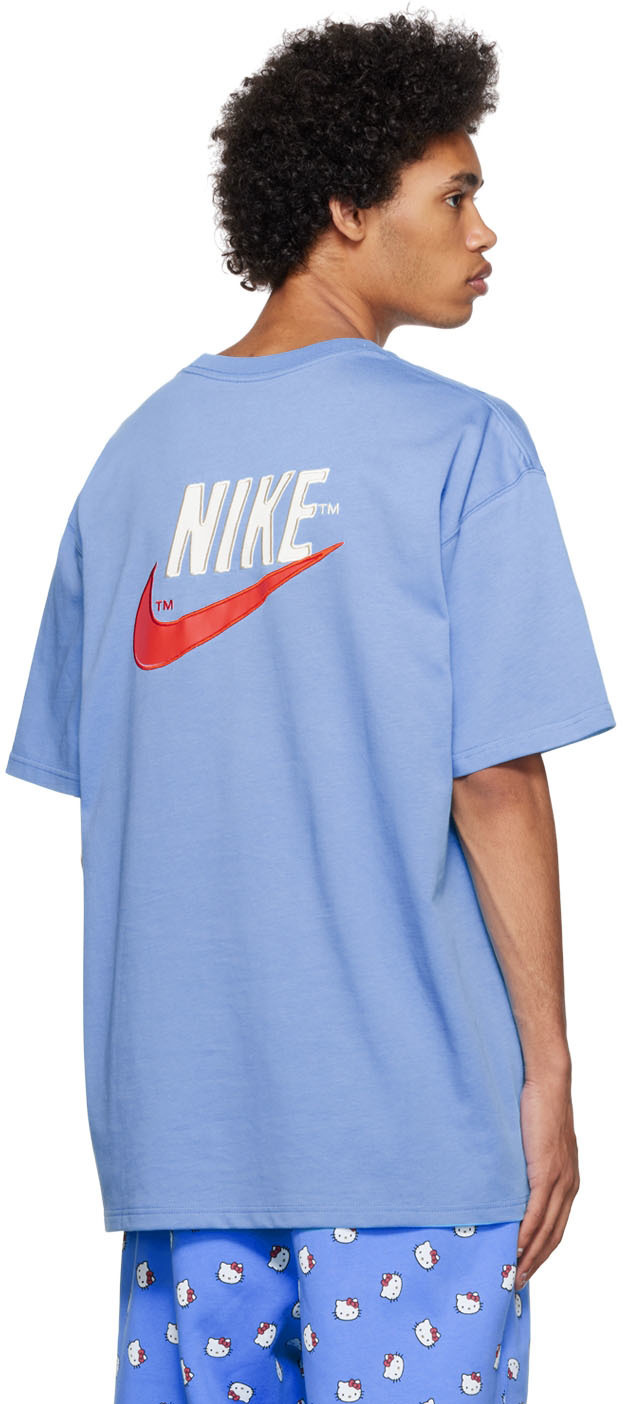 university blue nike t shirt