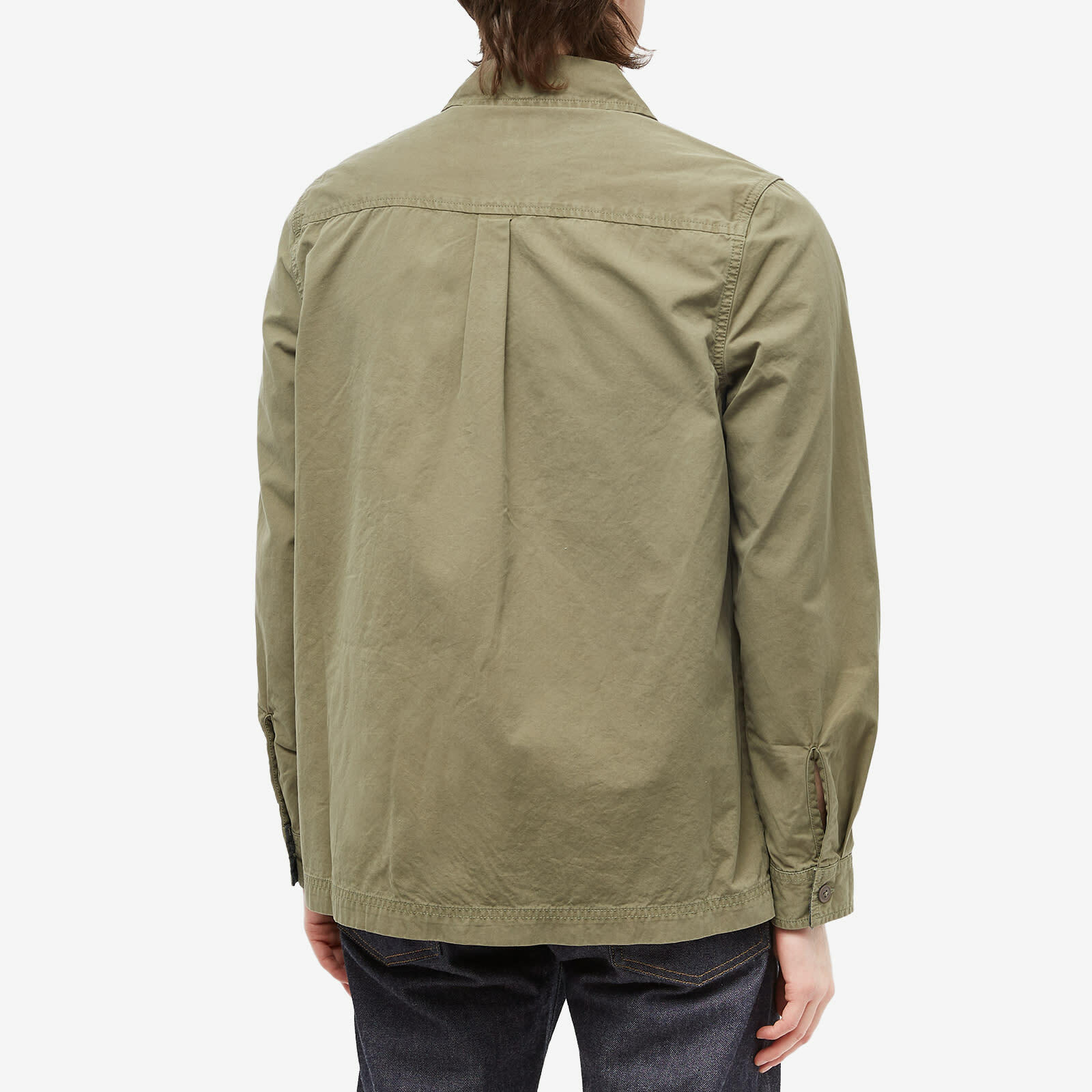 Barbour Men's Tollgate Overshirt in Agave Green Barbour