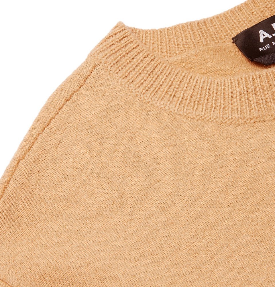 A.P.C. - Han Felted Merino Wool Sweater 