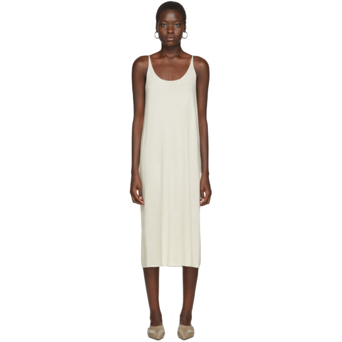 Arch The Off-White Silk and Cashmere Dress Arch The