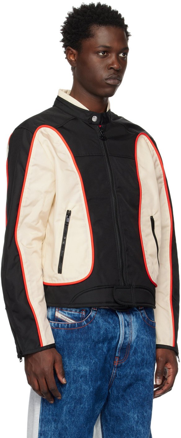 Diesel Black & White JBlink Jacket Diesel