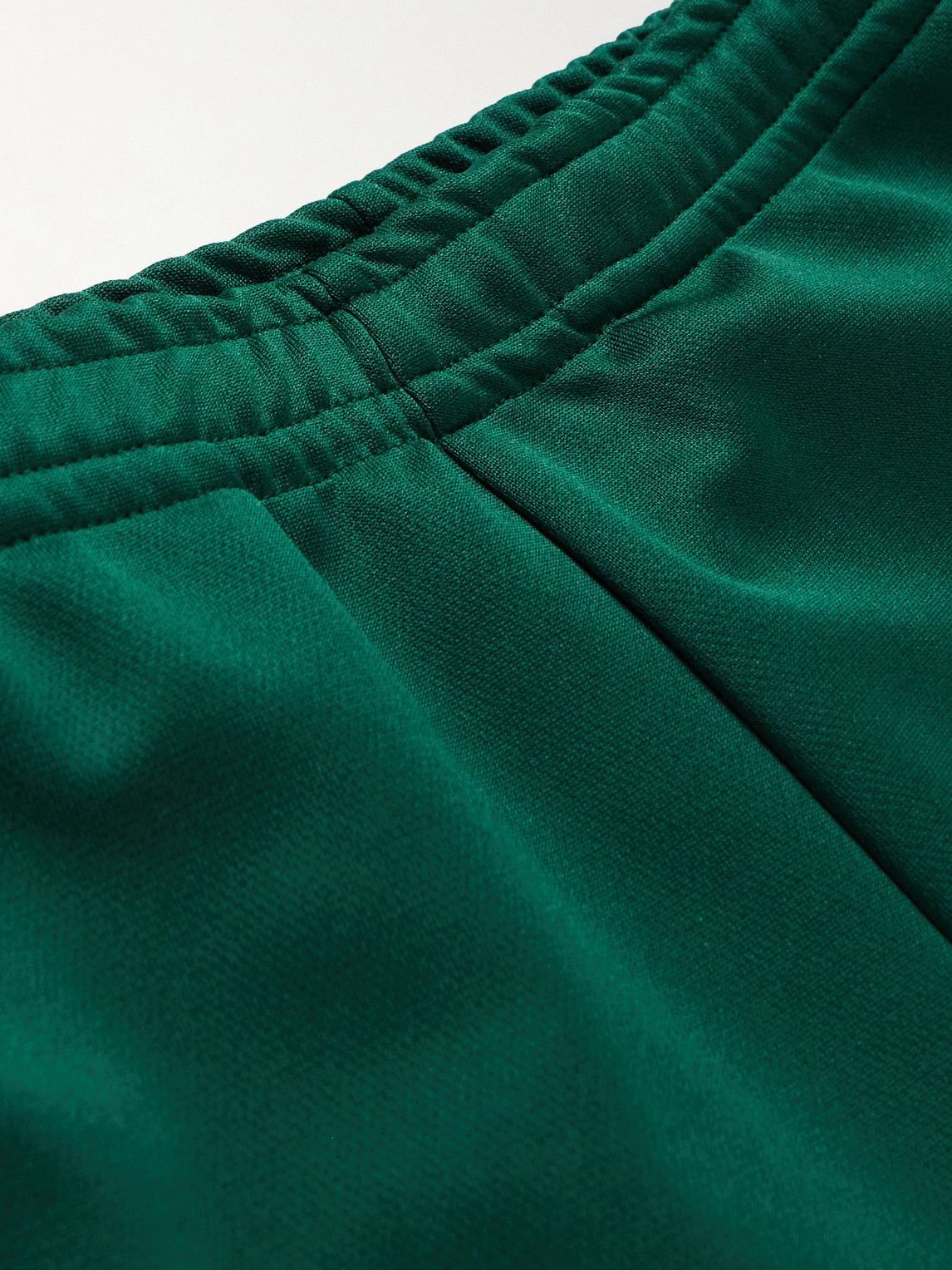KAPITAL - Flared Striped Printed Jersey Sweatpants - Green KAPITAL