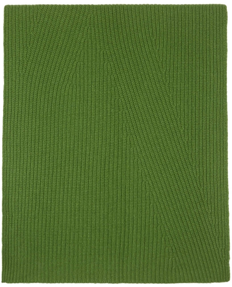 green ganni scarf