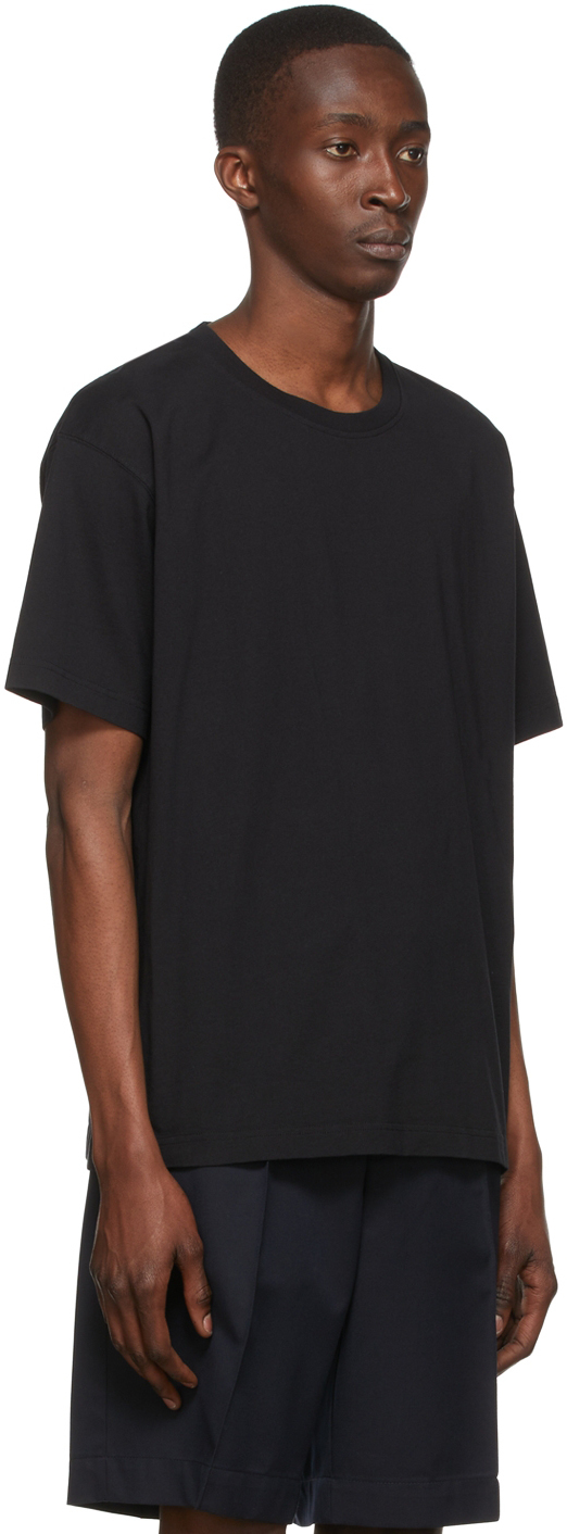 mfpen Black Organic Cotton T-Shirt mfpen