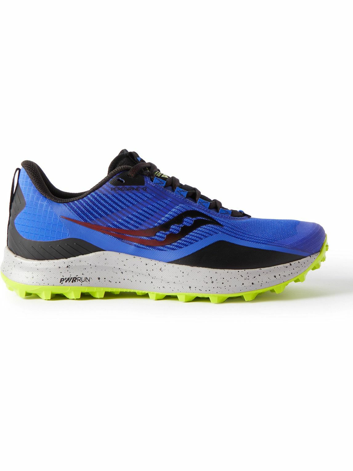 Saucony - Peregrine 12 Rubber-Trimmed Mesh Running Sneakers - Blue Saucony