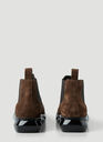 Mono-Sole Chelsea Boots in Brown