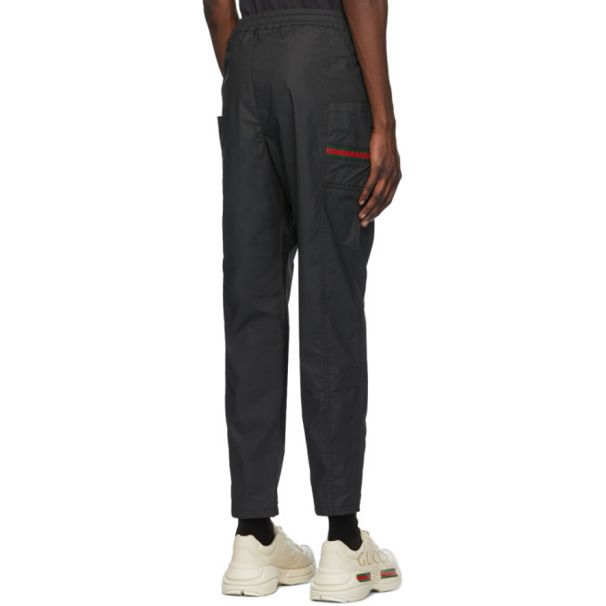 gucci pants black