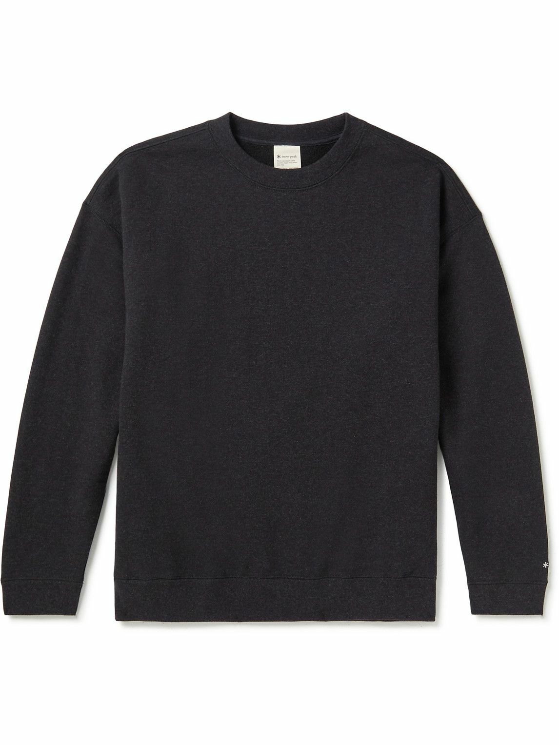 Only Black And White Recycled Polyester Sweatshirt