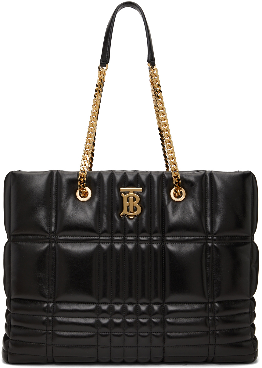 Burberry Black Lola Shopper Bag Burberry