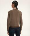 Brooks Brothers Women's Merino Wool Sweater Jacket | Brown
