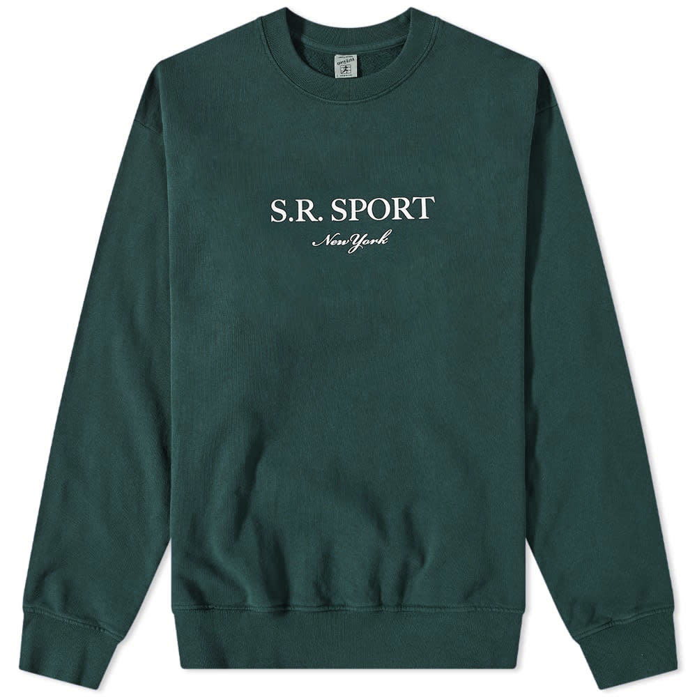 Sporty & Rich Wimbledon Crew Sweat END. Exclusive Sporty & Rich