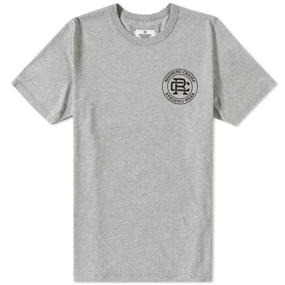 Reigning Champ Crest Logo Tee Reigning Champ